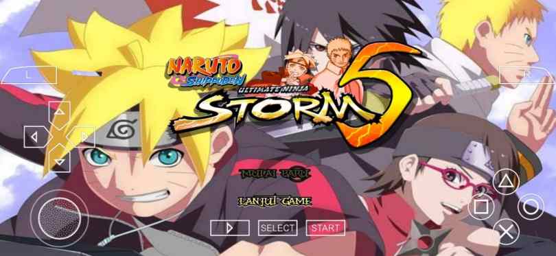 NARUTO SHIPPUDEN ULTIMATE NINJA 5 ISO PS2 - PPSSPP