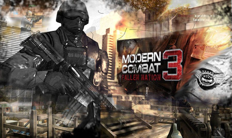 Modern Combat 3 Fallen Nation MOD APK OBB