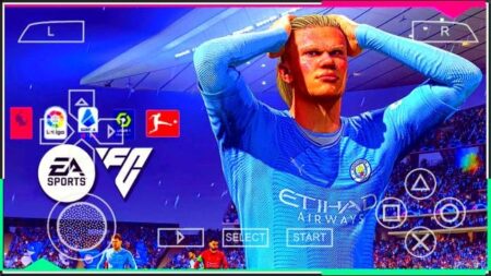 FIFA 24 PPSSPP ISO Original Français - EA Sports FC 24 PSP ISO