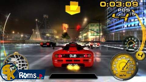 Midnight Club 3 DUB Edition PPSSPP ISO (Midnight Club 3 DUB Edition PSP Save Data)