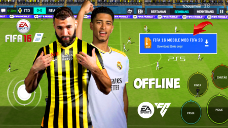 FIFA 16 Mod FIFA 24 Apk Obb Data - FIFA 24 Mod Apk Obb PS5 Android