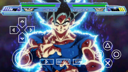 Dragon Ball z Shin Budokai 7 PPSSPP ISO