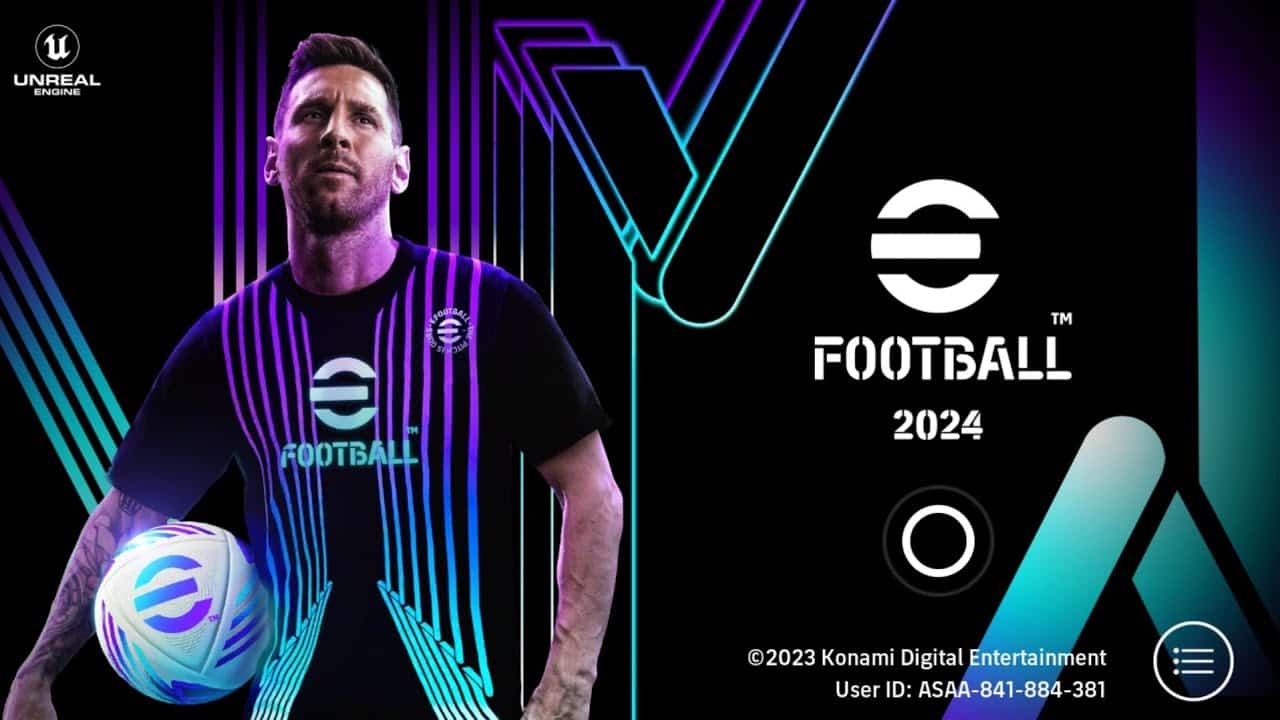 eFootball™ PES 2024 Apk + Données + Obb + DATA