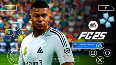 Télécharger FIFA 25 PPSSPP ISO Commentaires Français et Caméra PS5 FIFA 25 PPSSPP ISO Commentaires Français