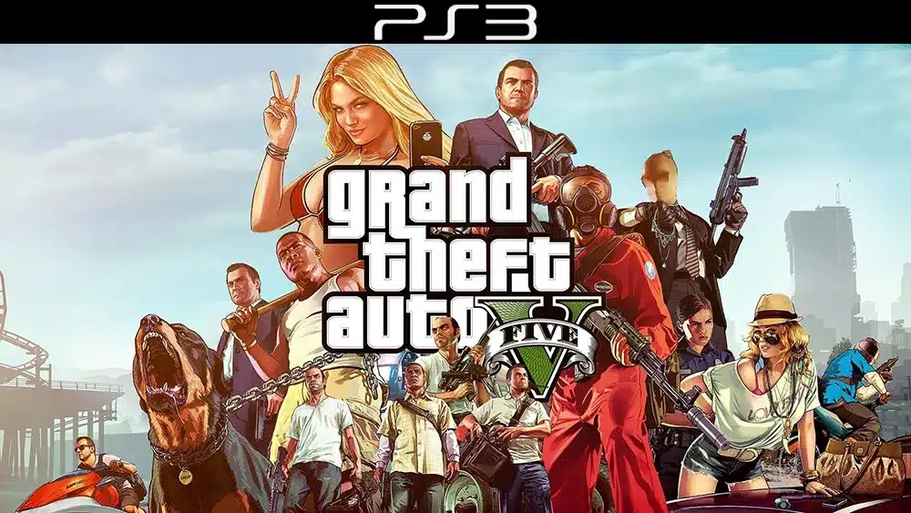 Grand Theft Auto V (GTA 5) PS3 PKG ROMS & ISO