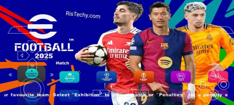 eFootball PES 2025 PPSSPP – PSP Iso