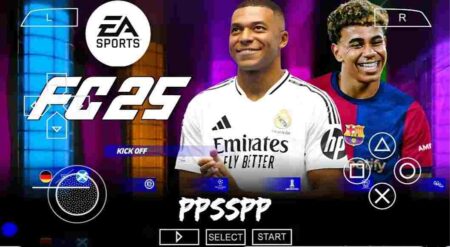 EA Sports FC 25 PPSSPP ISO Commentaires Français