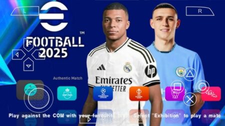eFootball PES 2025 PPSSPP Android OFFLINE CAMERA PS5 Graphics – Nouvelle Mise à Jour des Transferts (Version Française) eFootball PES 2025 PPSSPP Android OFFLINE CAMERA PS5 Graphics