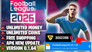 Télécharger Football League 2026 MOD APK Argent Illimité Gratuit Pour Android Télécharger Football League 2026 MOD APK Argent IllimitéTélécharger Football League 2026 MOD APK Argent Illimité