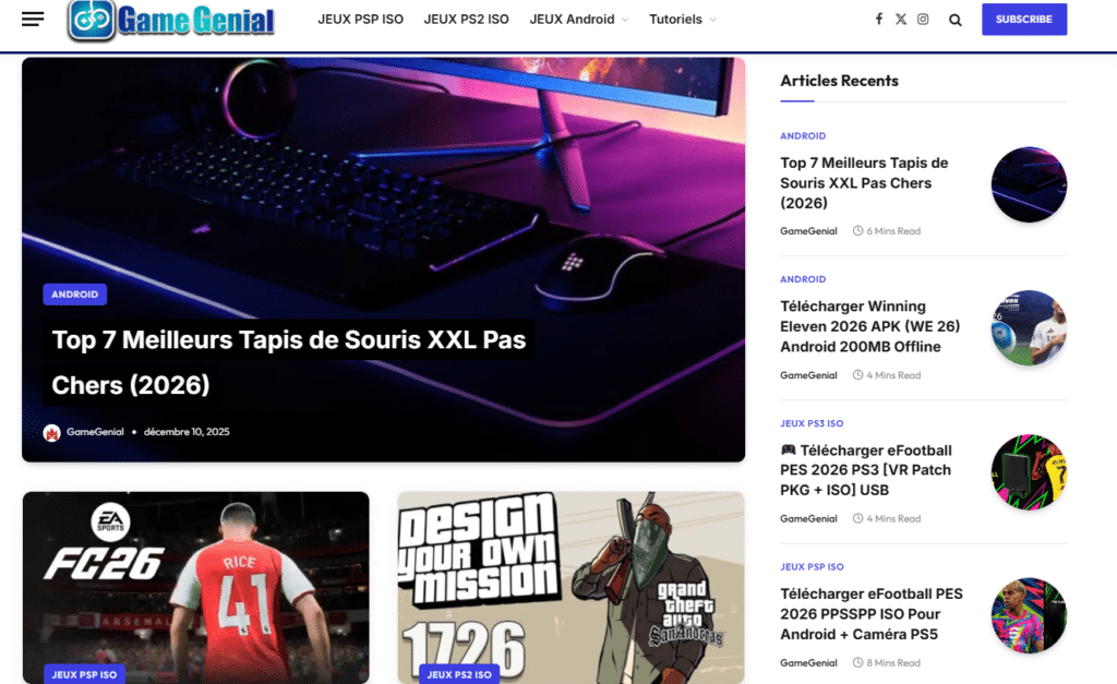 🎮 TOP 5 Sites pour Télécharger des Jeux PSP Gratuits (ISO/CSO) – Tuto 2026 TOP 5 Sites pour Télécharger des Jeux PSP Gratuits