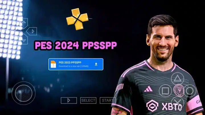 Télécharger PES 2024 PPSSPP ISO (Commentaire Français) 900MB Android Télécharger PES 2024 PPSSPP ISO (Commentaire Français)
