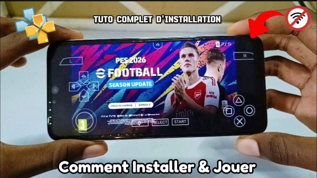 Comment Télécharger eFootball 2026 PPSSPP avec Commentaire Français sur Android ? Comment Télécharger eFootball 2026 PPSSPP