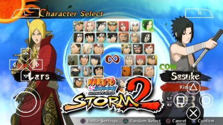 Télécharger Naruto Storm 2 Mod PPSSPP ISO Android (PSP)