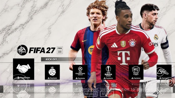 Télécharger FIFA 2027 PSP Offline 4K Camera – Android PPSSPP Télécharger FIFA 2027 PPSSPP ISO Offline 4K Camera Android