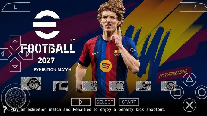 eFootball PES 2027 PPSSPP Full Update Download pour Android Offline (ISO Save Data & Textures) 2 eFootball PES 2027 PPSSPP Full Update Download pour Android