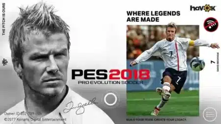 PES 2018 Mobile sur Android (APK + OBB)