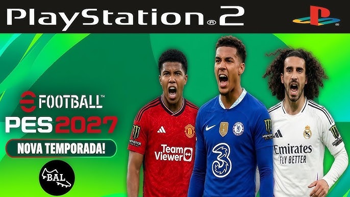 Télécharger eFootball PES 2027 PS2 ISO : Patch 2026/2027 & Guide d'Émulation 1 Télécharger eFootball PES 2027 PS2 ISO